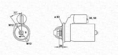 MAGNETI MARELLI 943252223010 -  Стартер